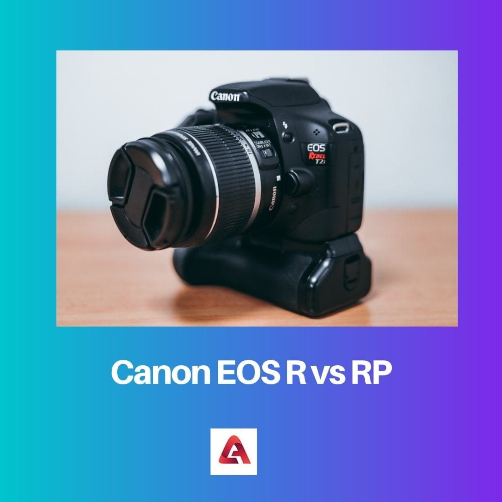 Canon EOS R versus RP
