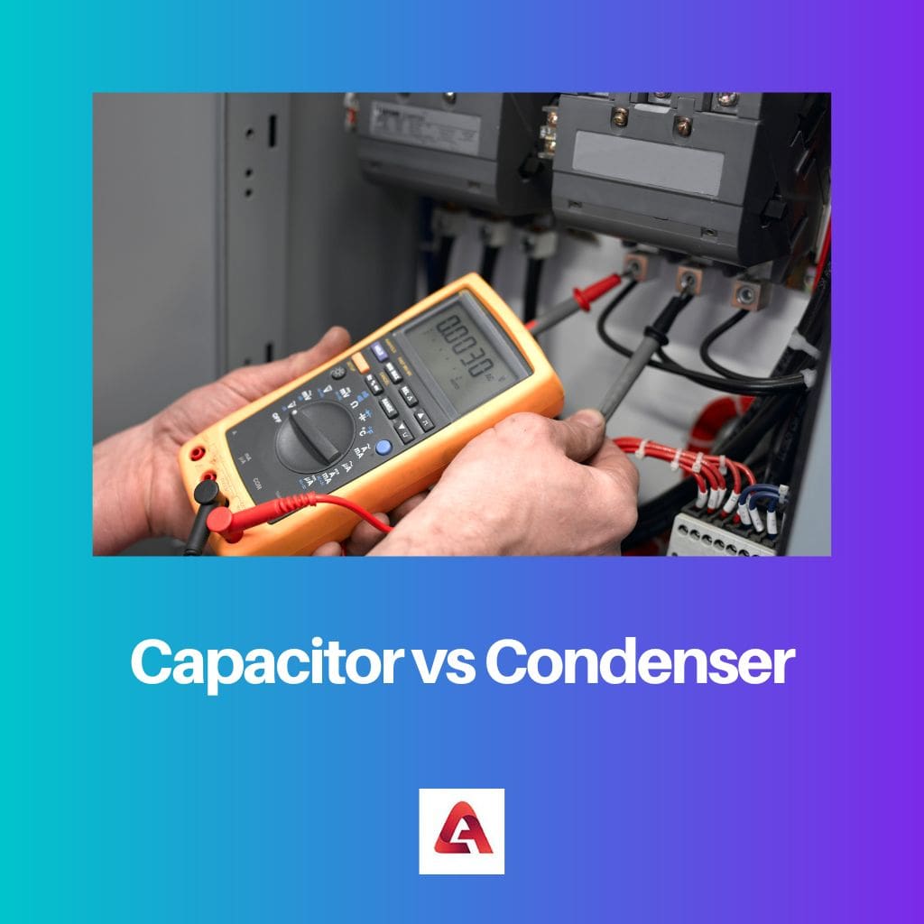 Capacitor vs Condenser