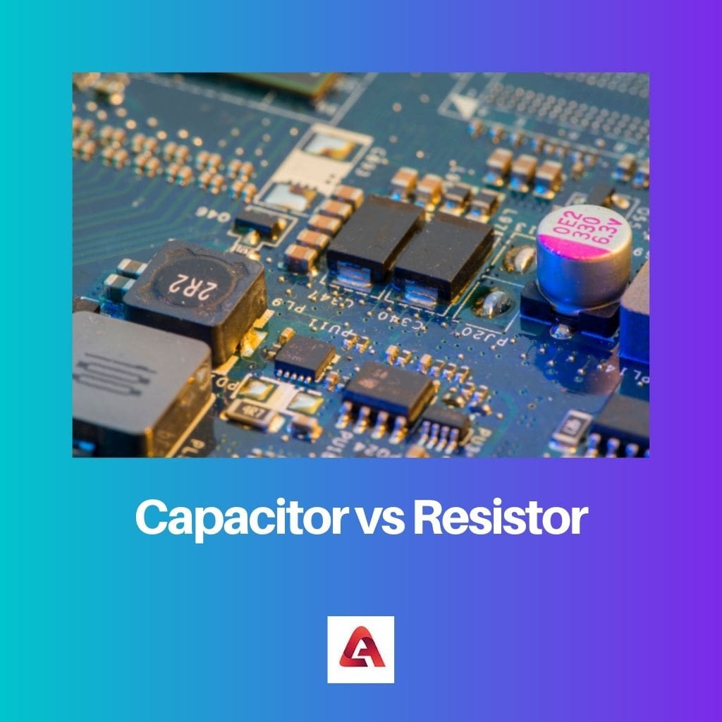 Capacitor vs Resistor