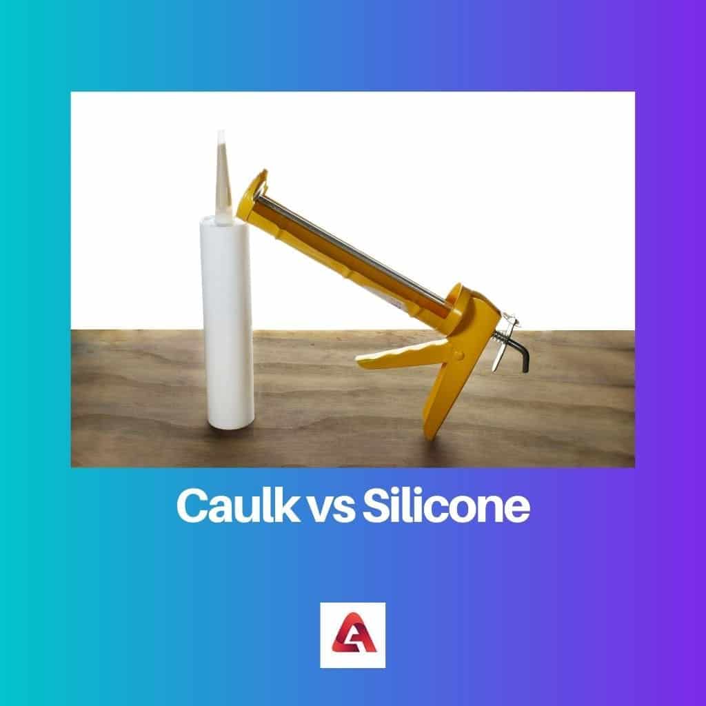 Calafetar vs Silicone