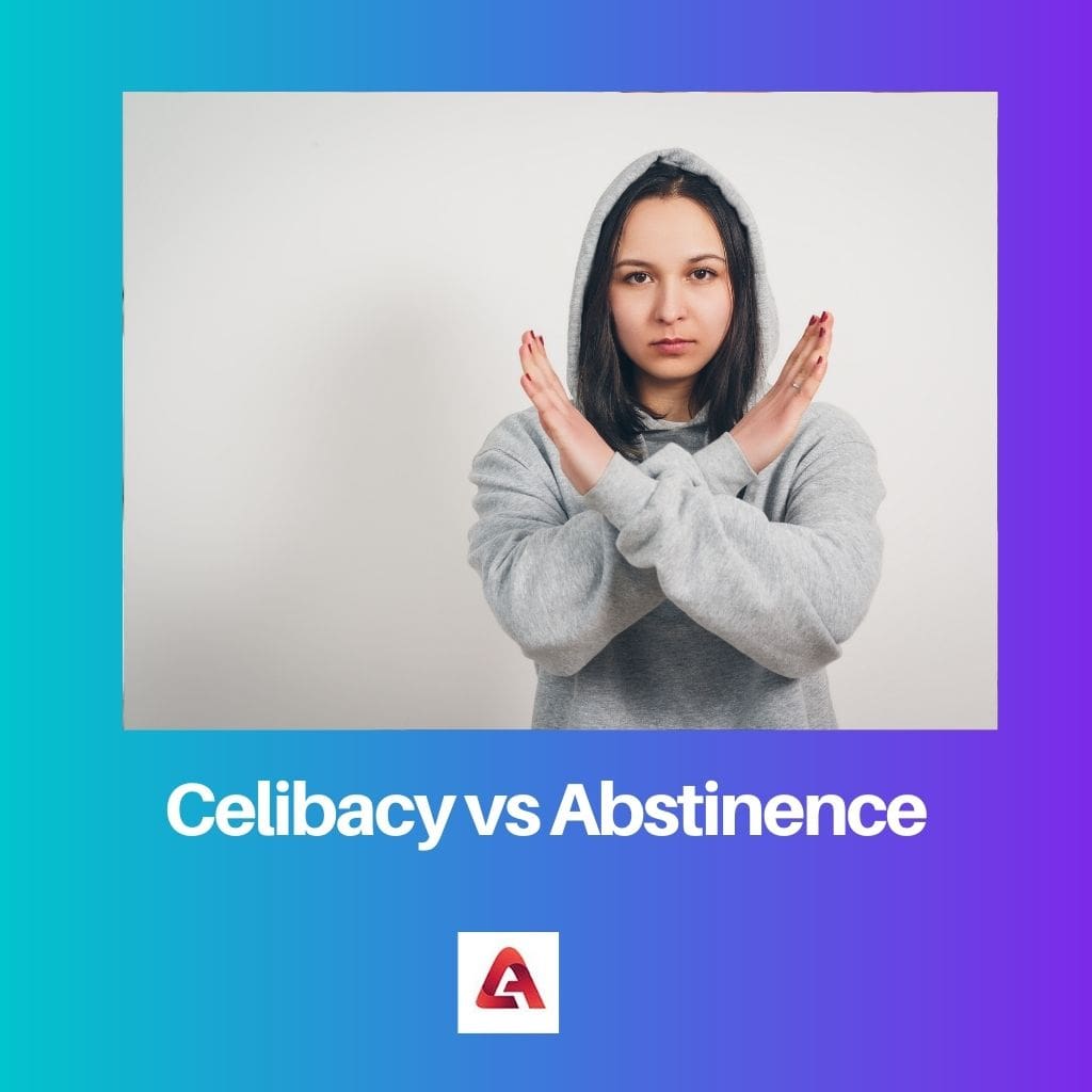 Célibat vs Abstinence