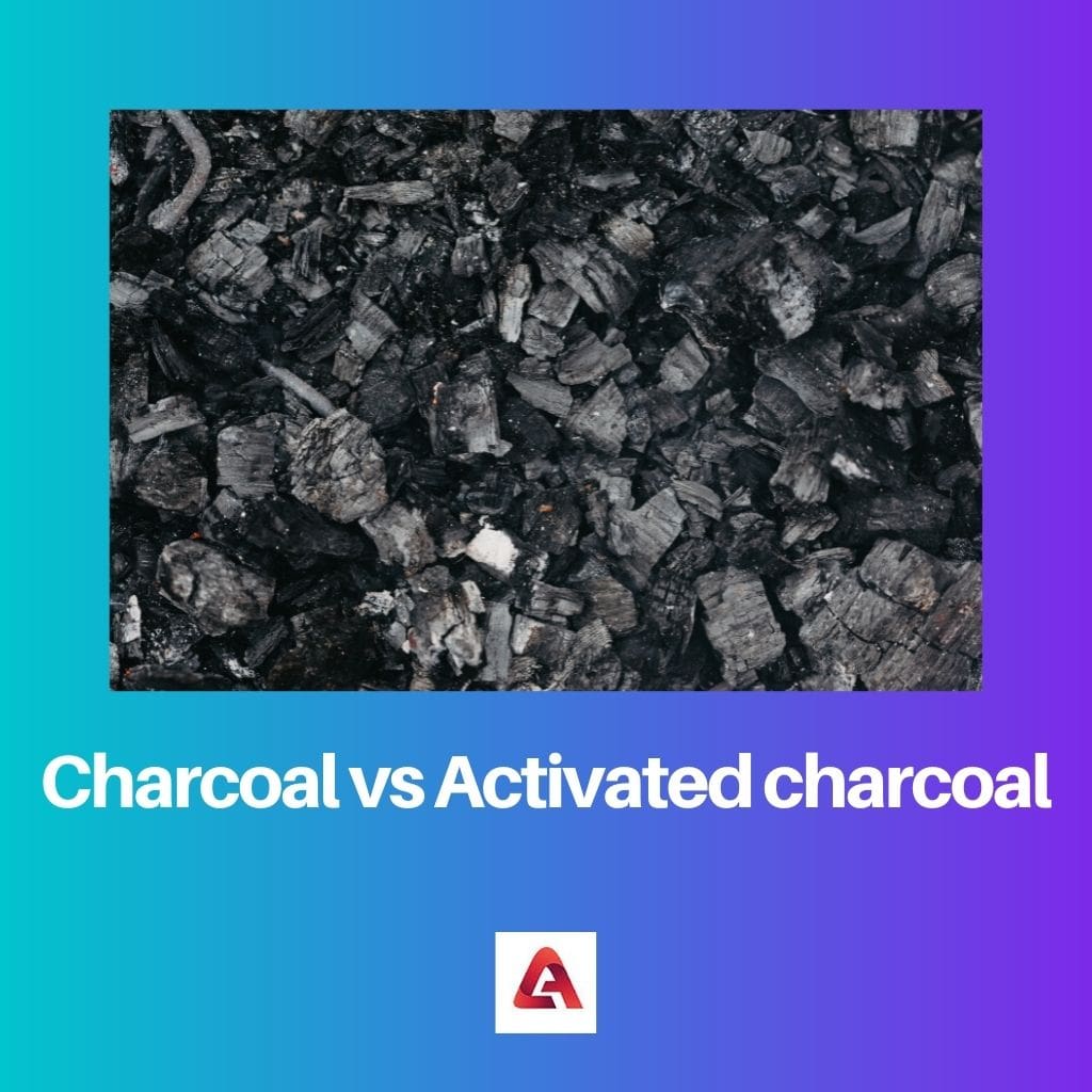 Charcoal vs Activated charcoa
