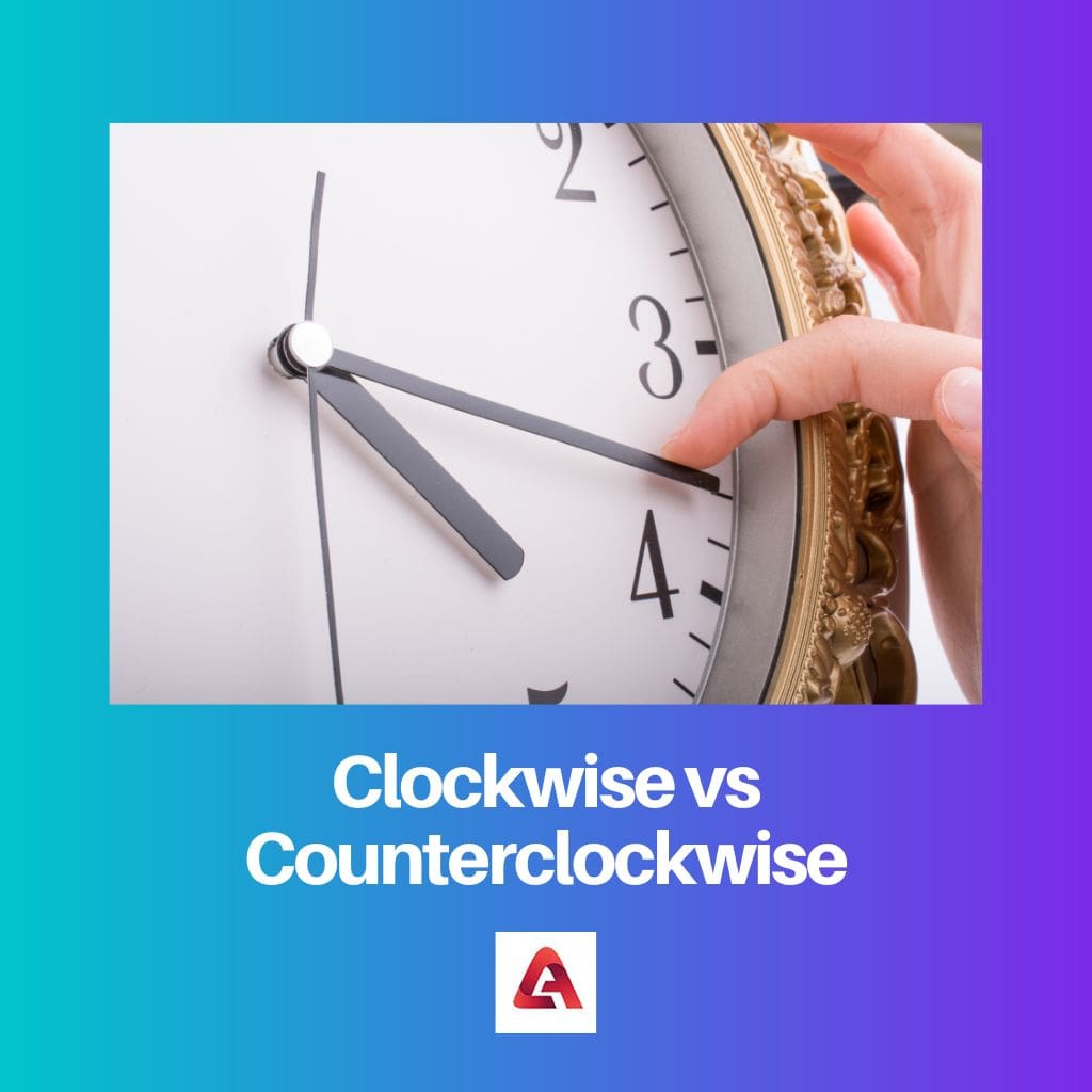 Clockwise vs Counterclockwise