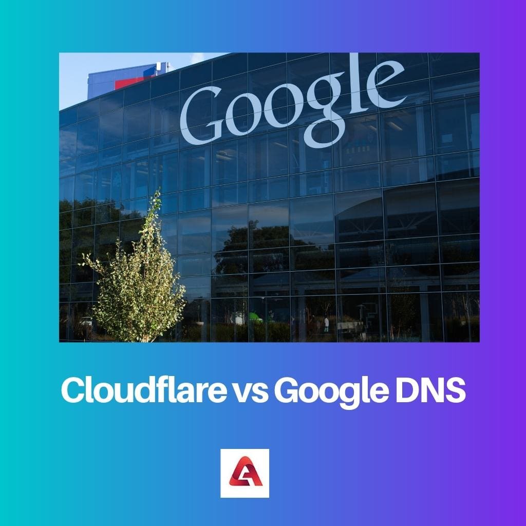 Cloudflare contre Google DNS