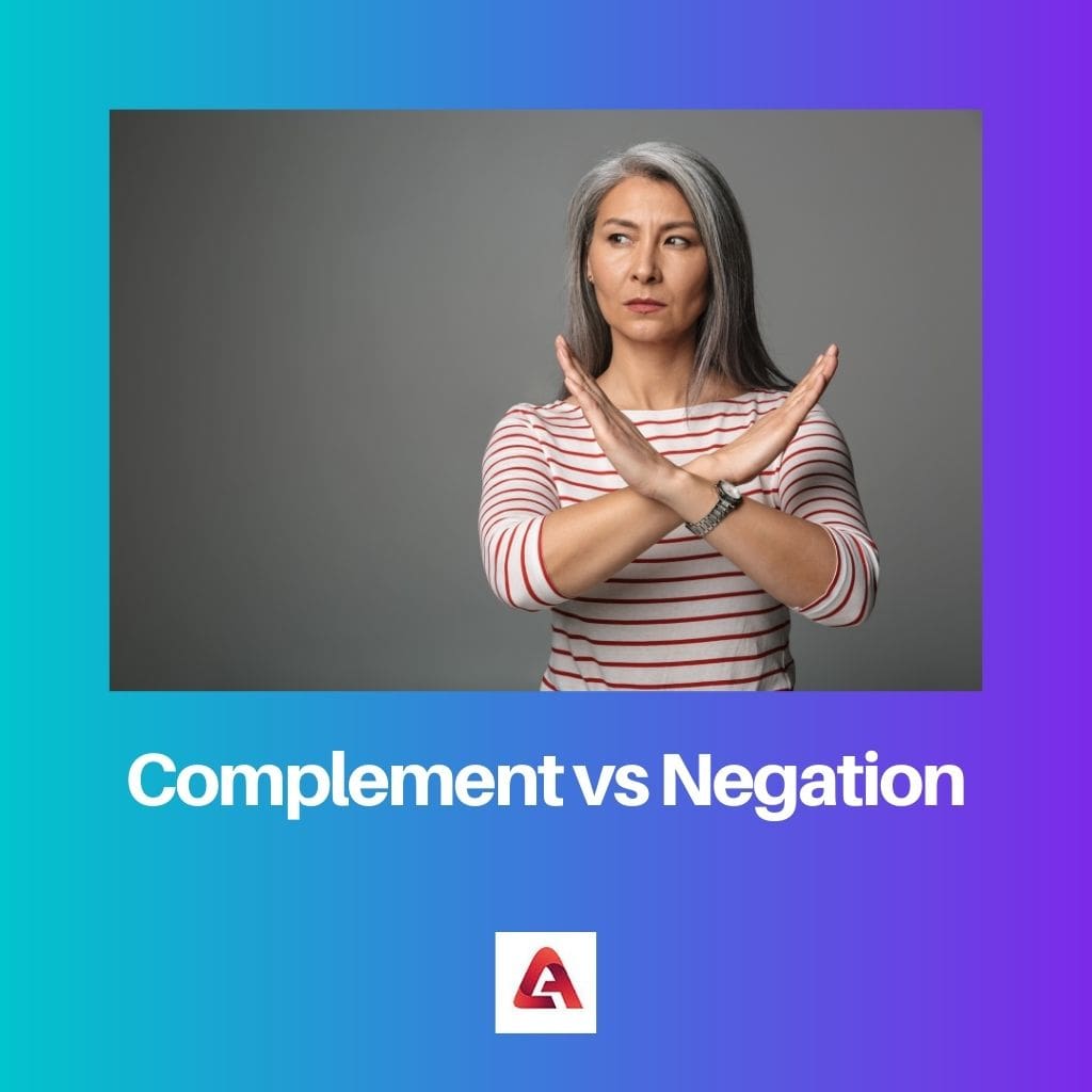 Complement vs Negation