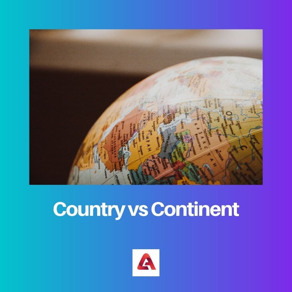 Country vs Continent