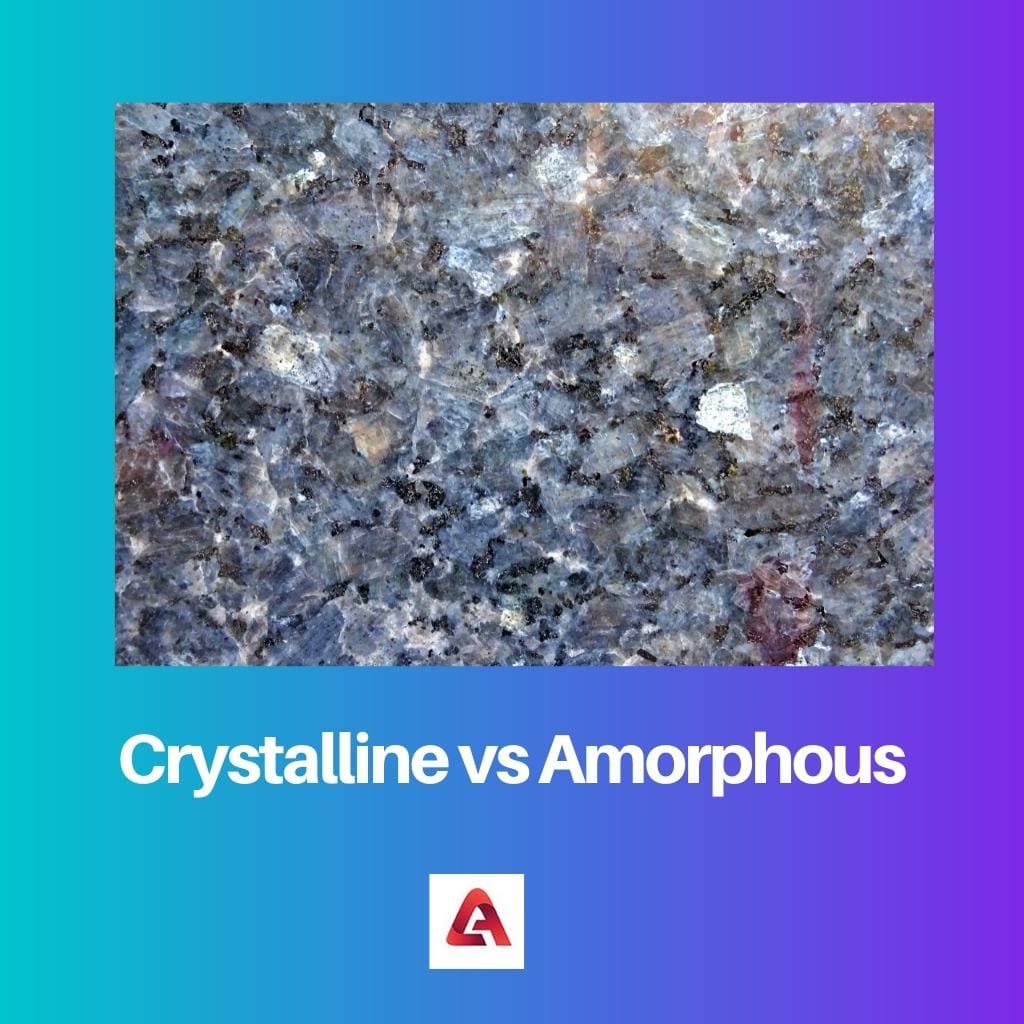 Crystalline vs Amorphous