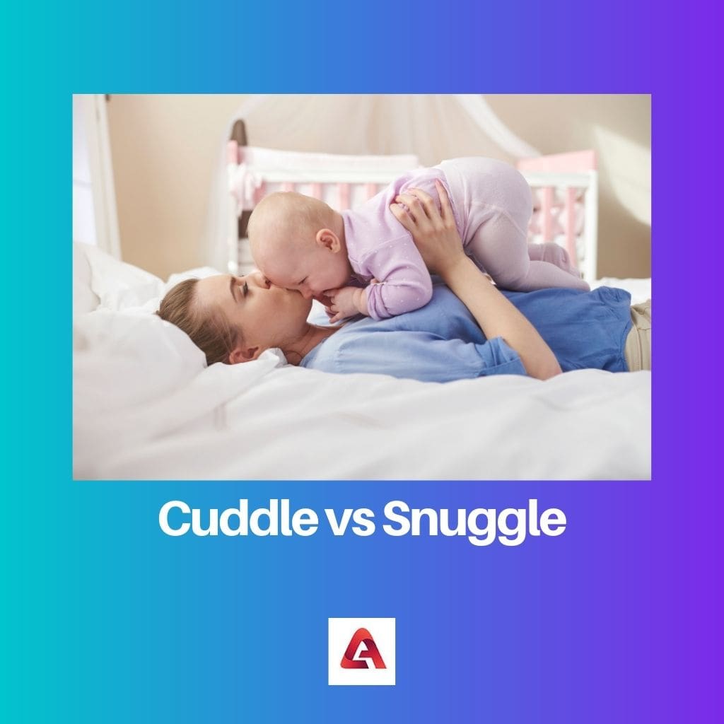 Cuddle vs Snuggle