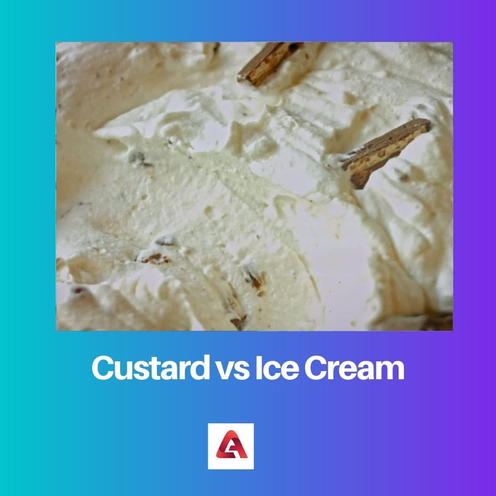 Custard vs Ice Cream
