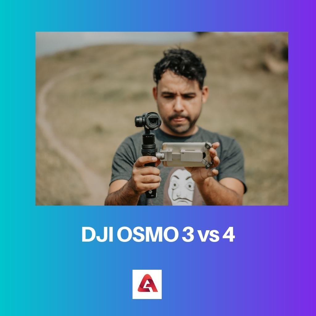DJI OSMO 3 مقابل 4