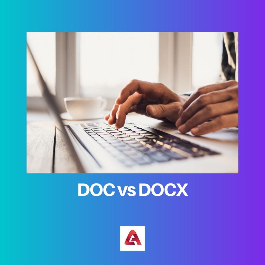 DOC vs DOCX 1