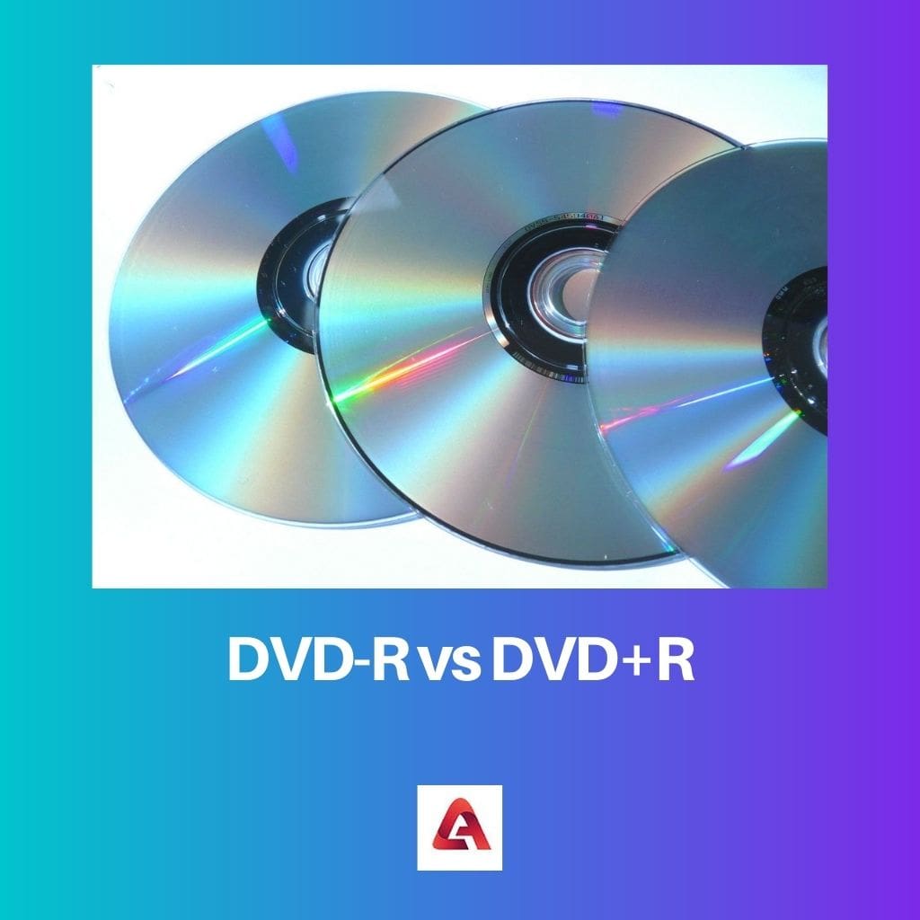 DVD-R versus DVDR 1