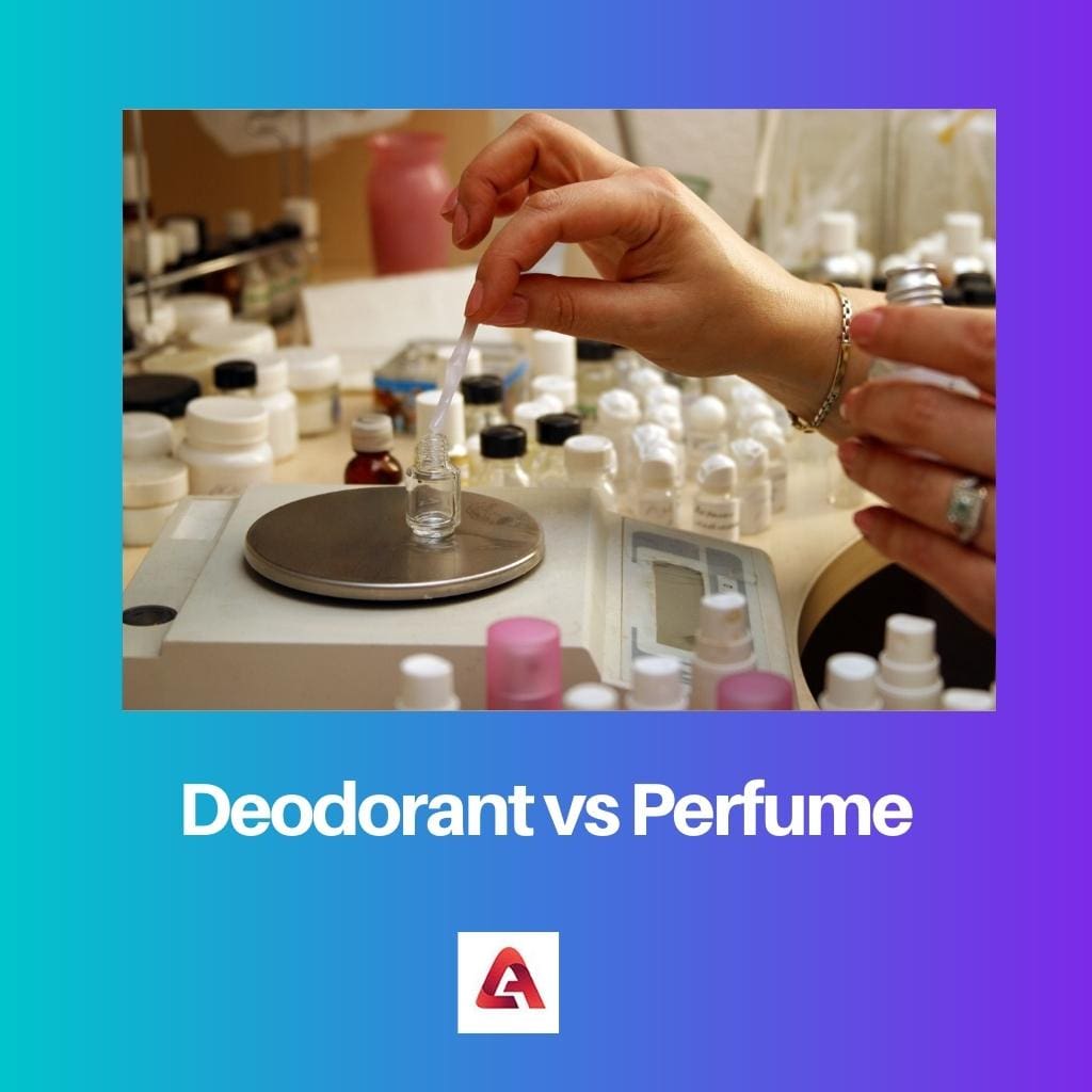 Deodorant vs Perfume