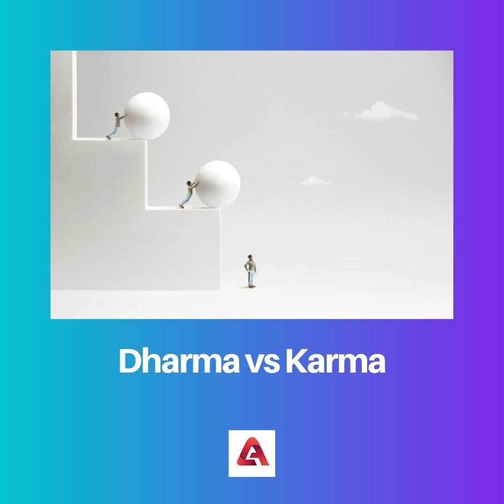 Dharma gegen Karma