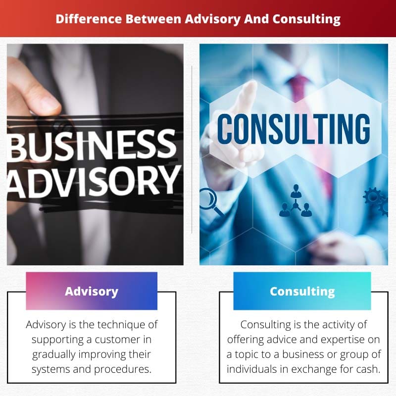 Diferencia entre asesoramiento y consultoría