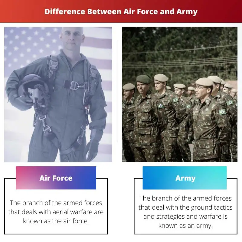 Difference Between Air Force and Army