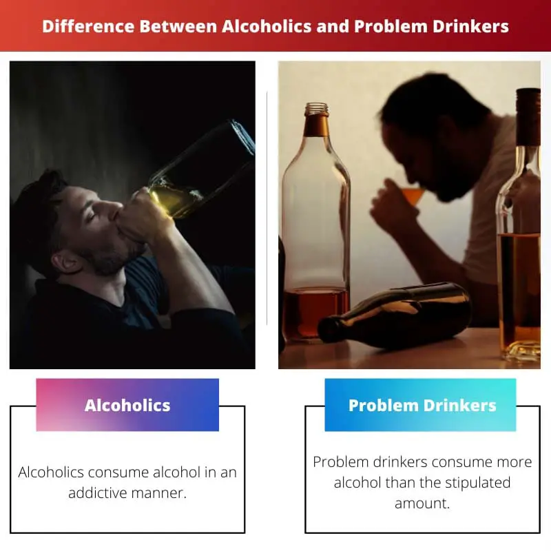 Différence entre les alcooliques et les buveurs problématiques