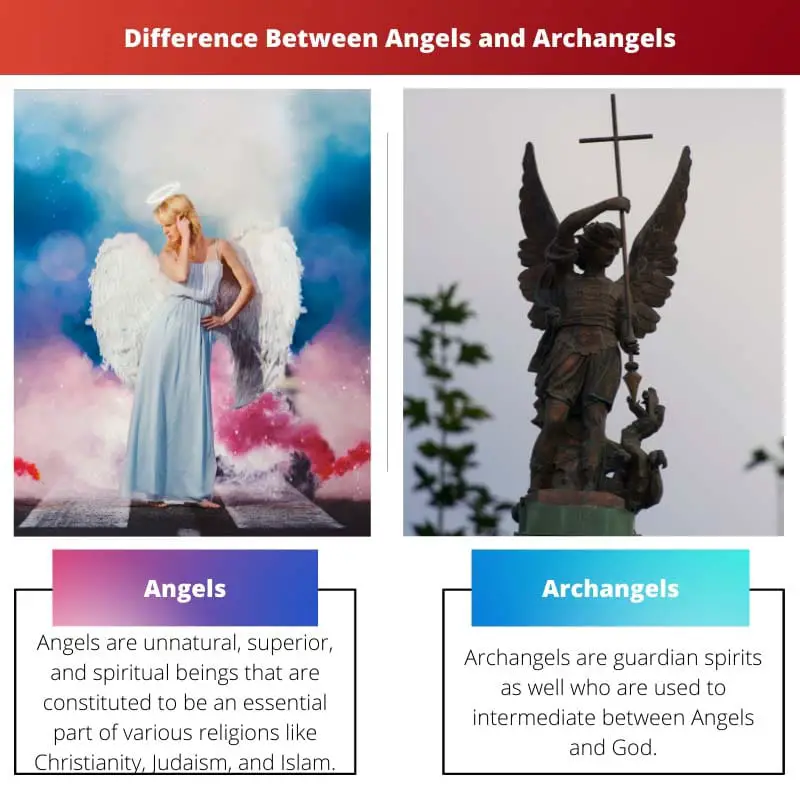 Разница между ангелами и архангелами