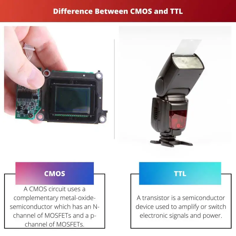 Difference Between CMOS and TTL