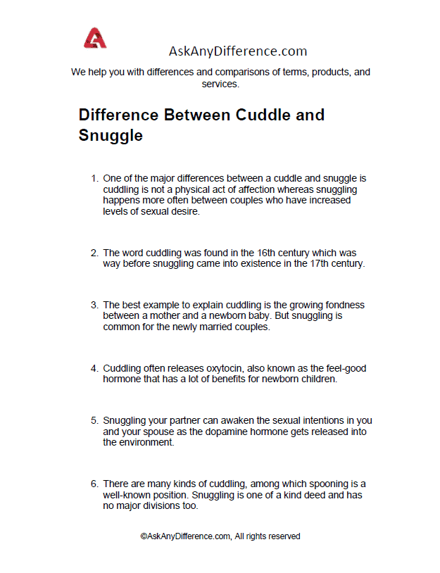 difference-between-cuddle-and-snuggle