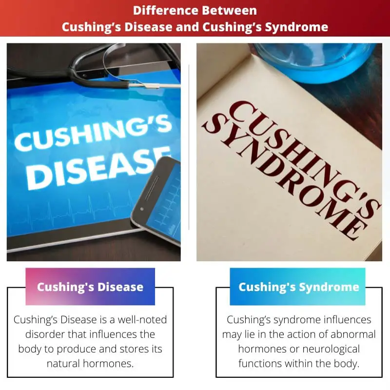 Unterschied zwischen Cushing-Krankheit und Cushing-Syndrom