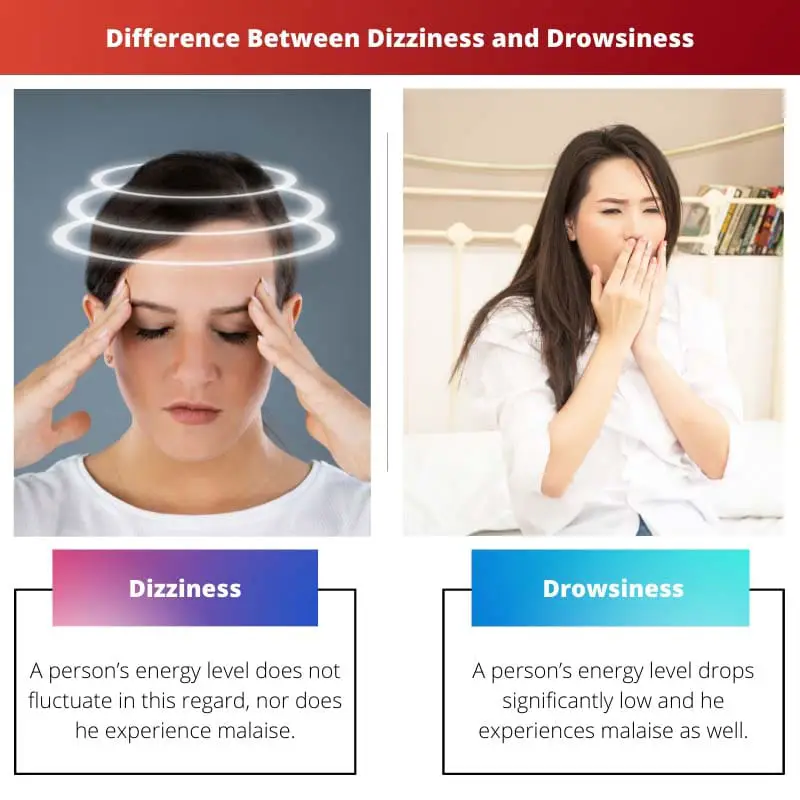 Sự khác biệt giữa chóng mặt và buồn ngủ