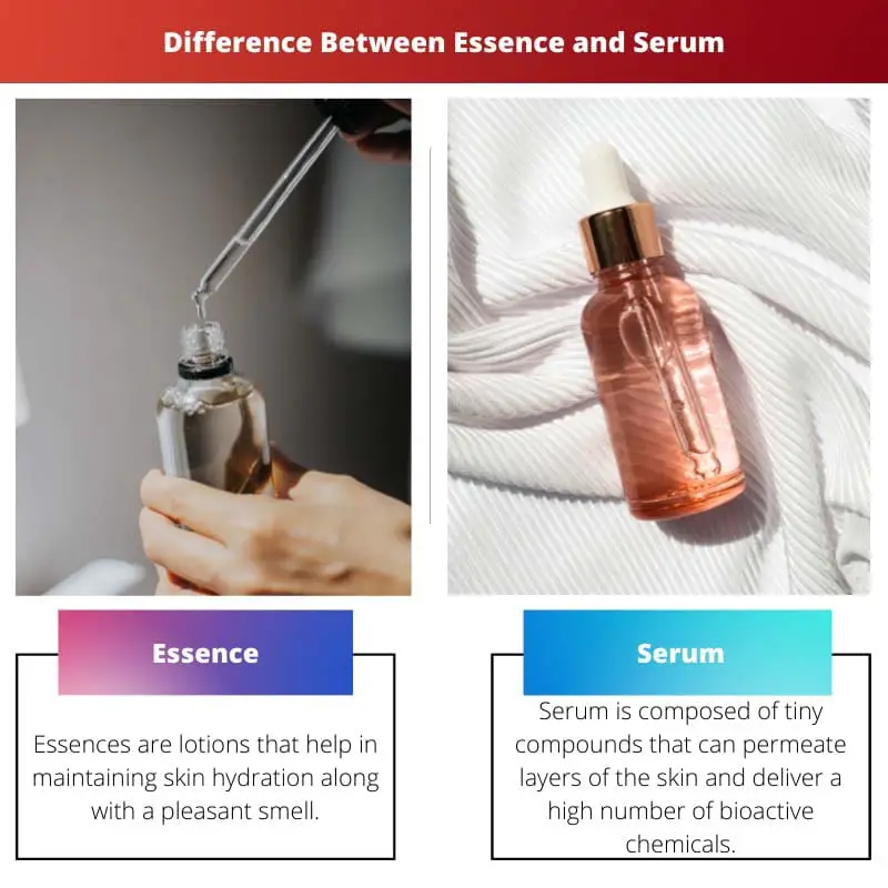 Difference Between Essence and Serum