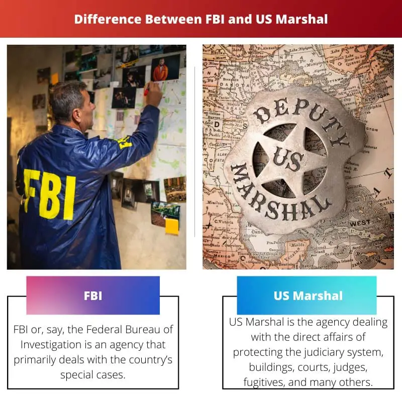 Difference Between FBI and US Marshal