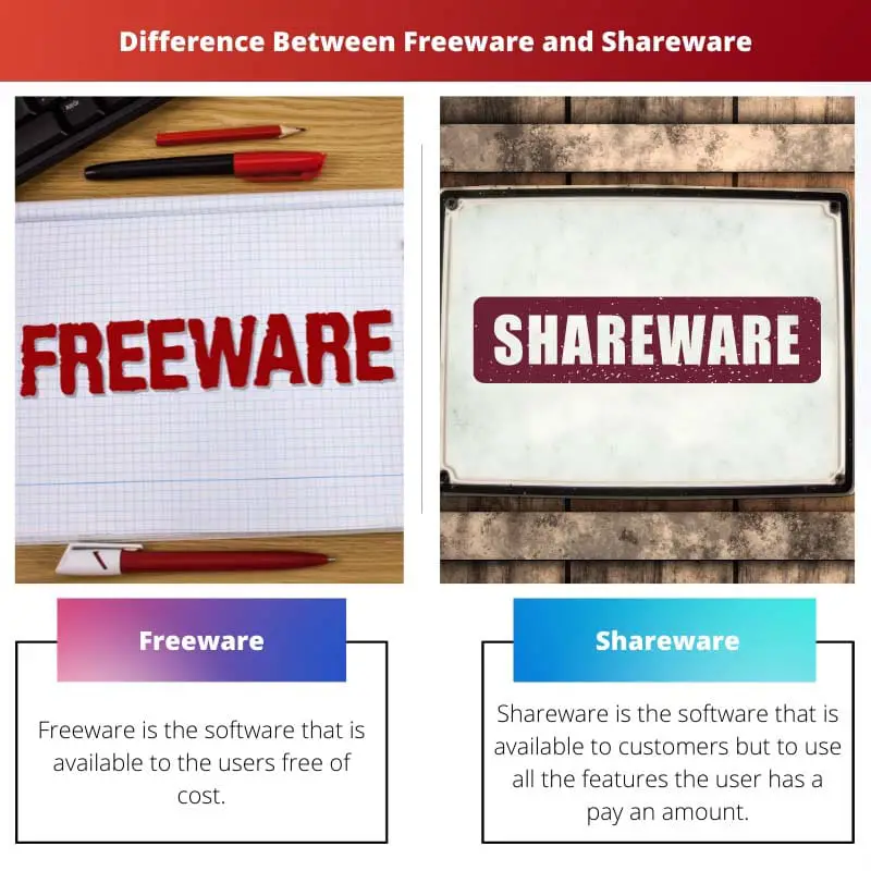 Difference Between Freeware and Shareware