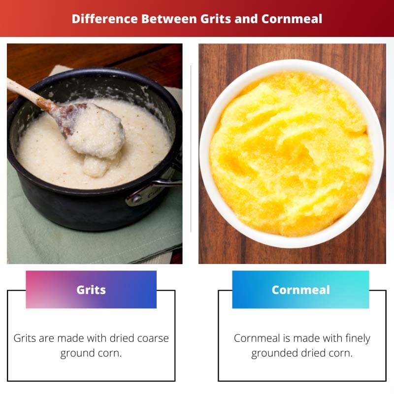 Difference Between Grits and Cornmeal