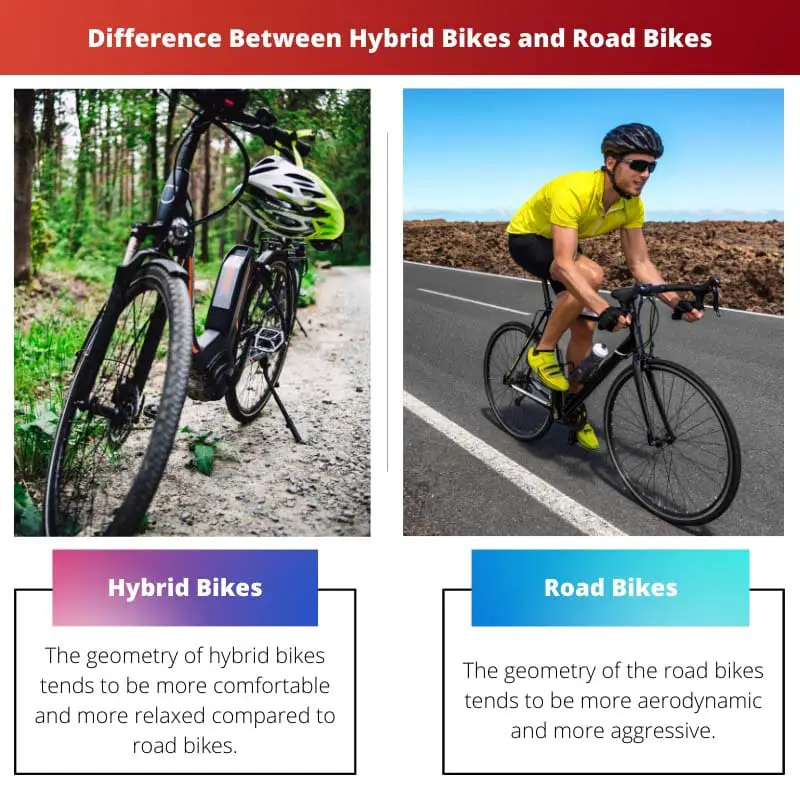 Difference Between Hybrid Bikes and Road Bikes