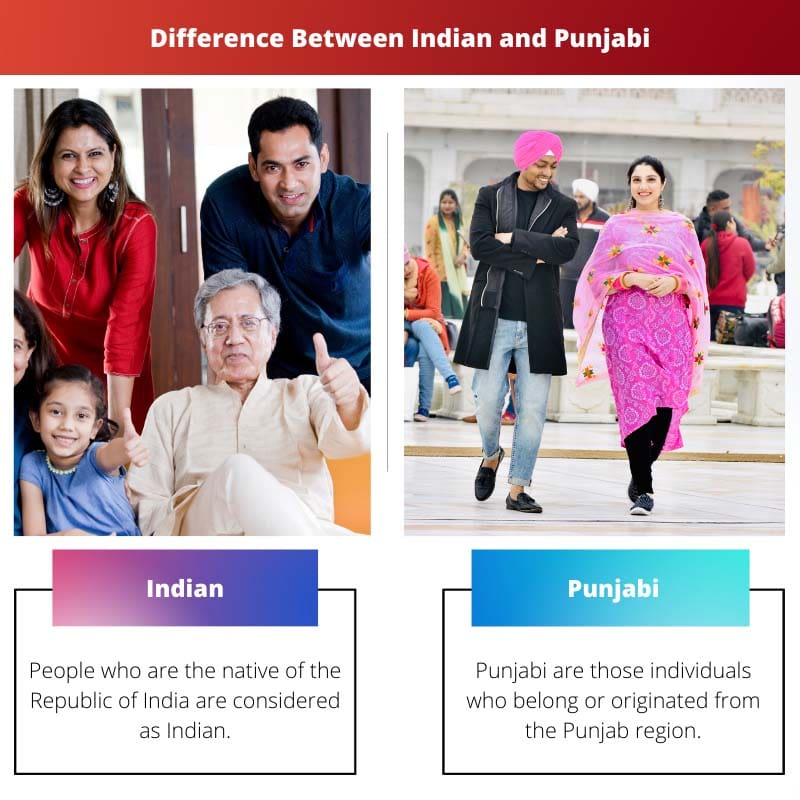 Diferencia entre indio y punjabi