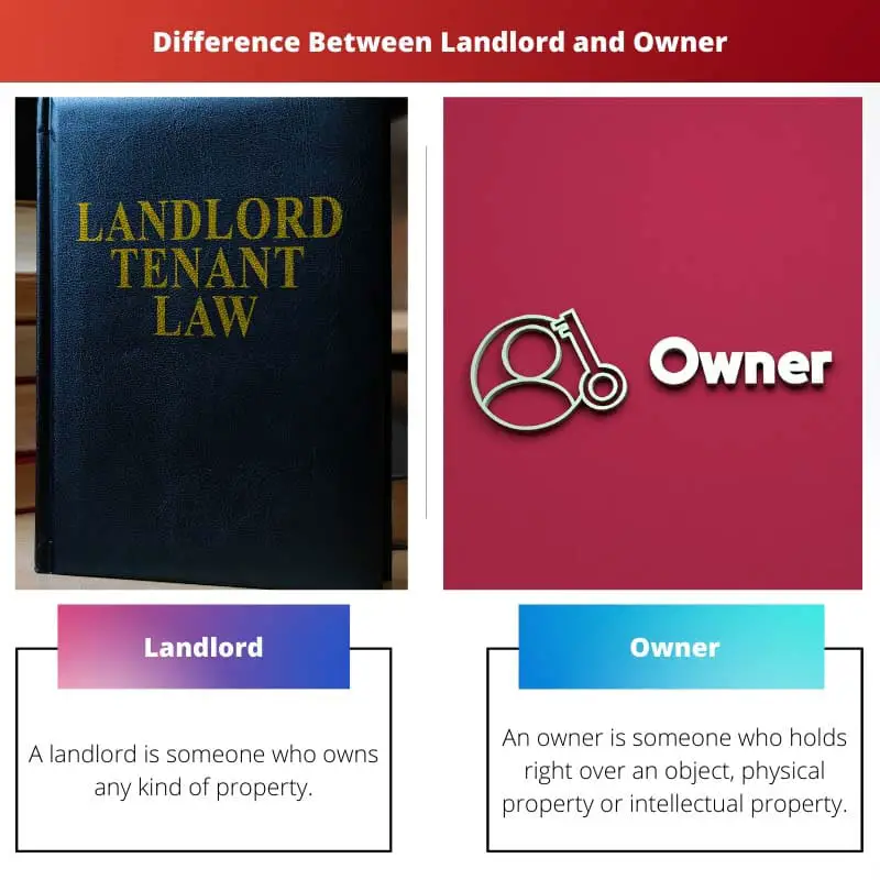 Разница между арендодателем и владельцем