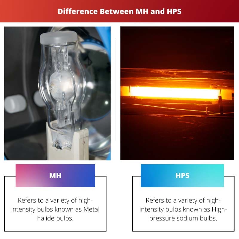 Diferença entre MH e HPS
