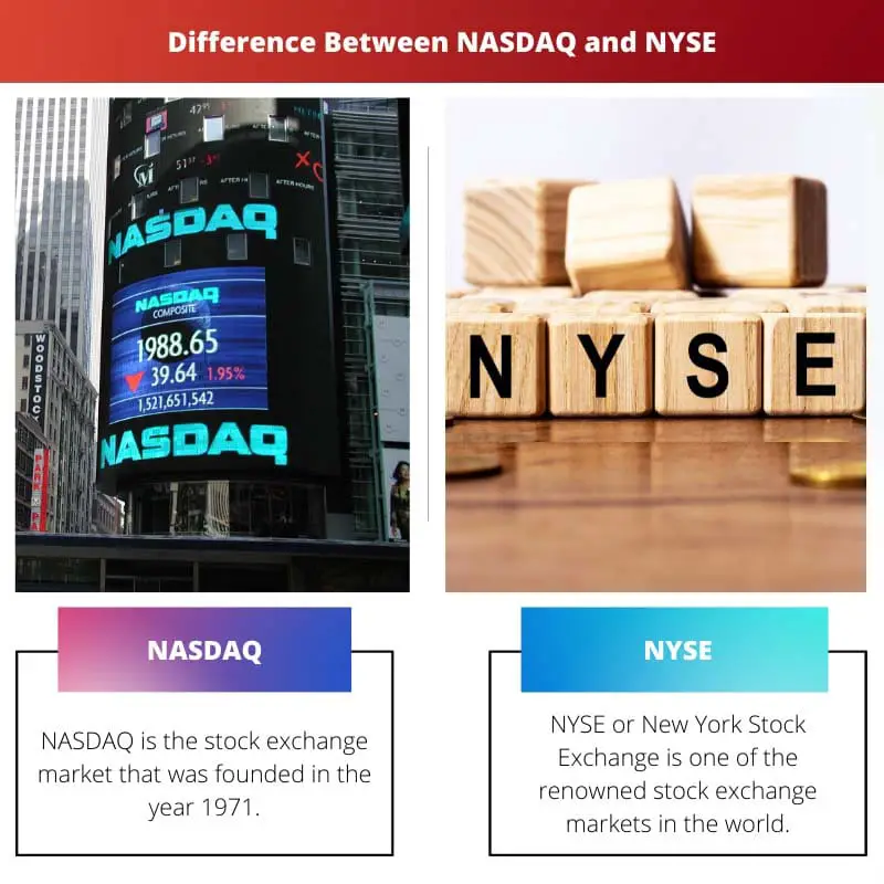 Sự khác biệt giữa NASDAQ và NYSE
