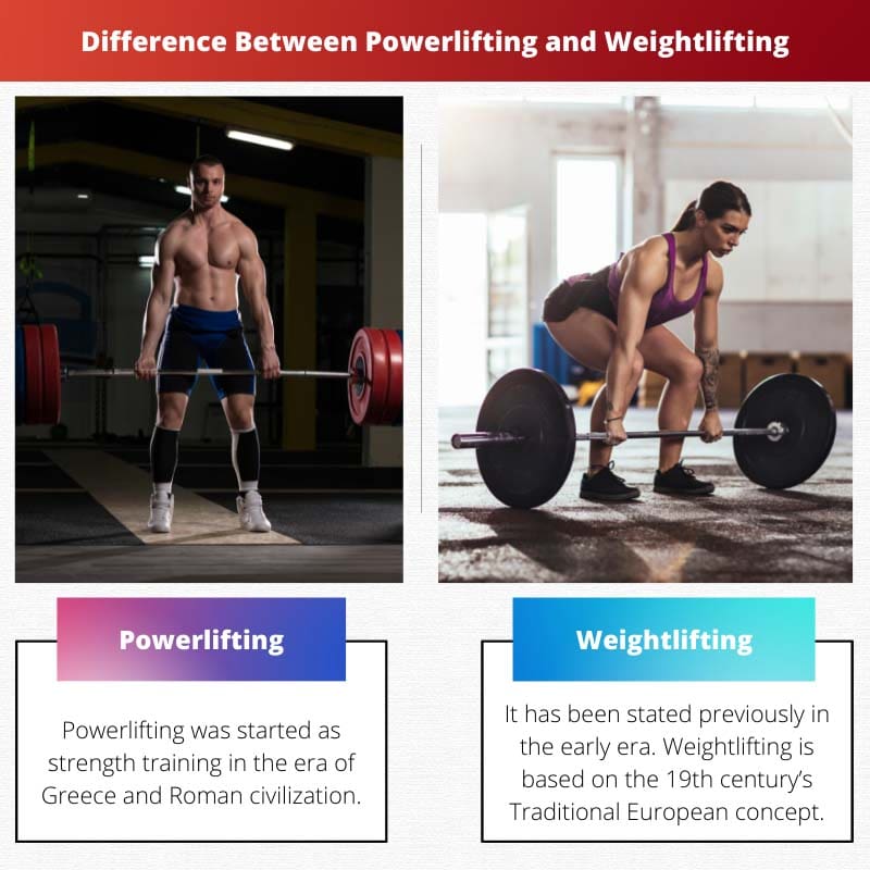 Perbedaan Antara Powerlifting dan Weightlifting
