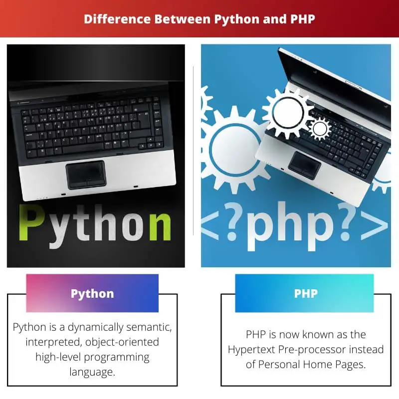Difference Between Python and PHP