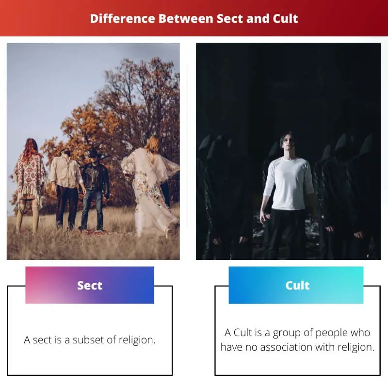 Difference Between Sect and Cult
