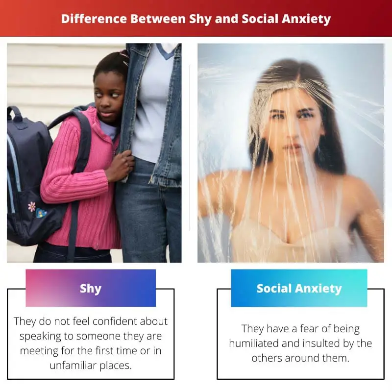 Різниця між сором'язливим і соціальним