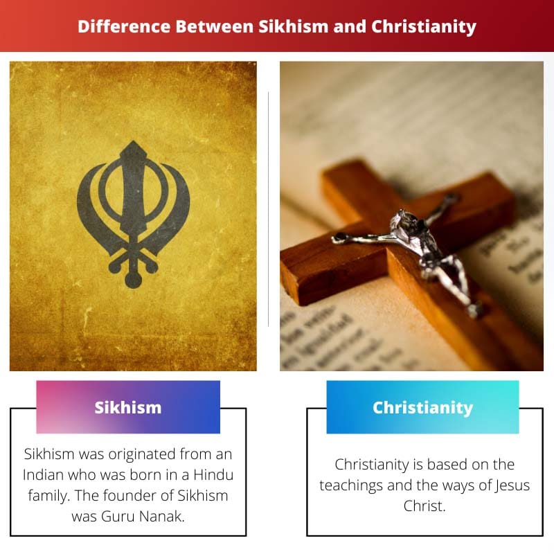 Rozdíl mezi sikhismem a křesťanstvím