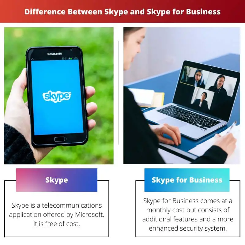 Difference Between Skype and Skype for Business