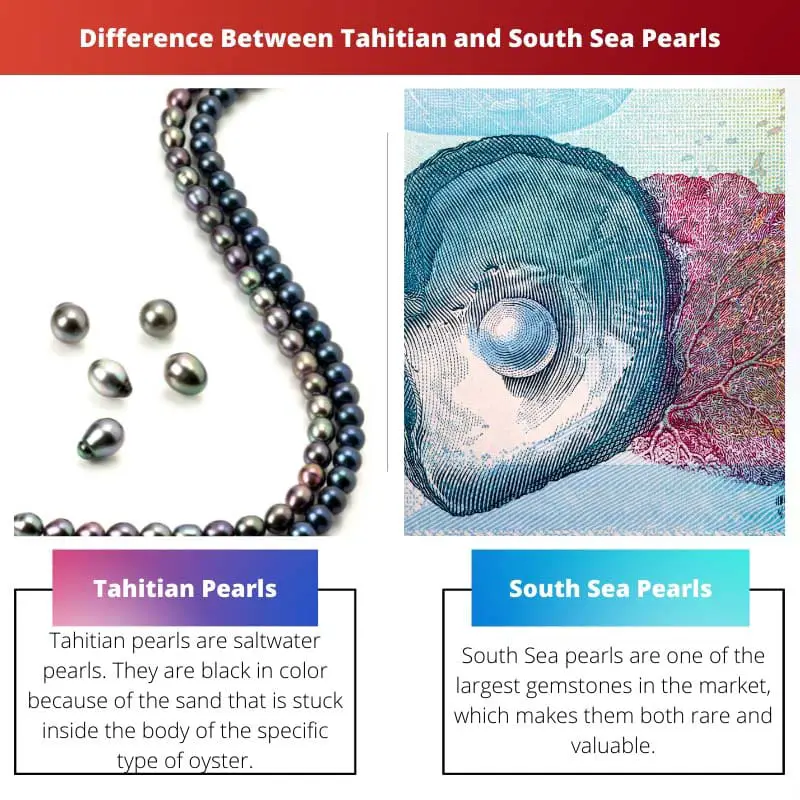Difference Between Tahitian and South Sea Pearls