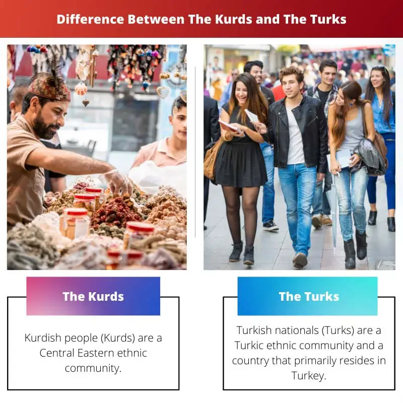 Difference Between The Kurds and The Turks