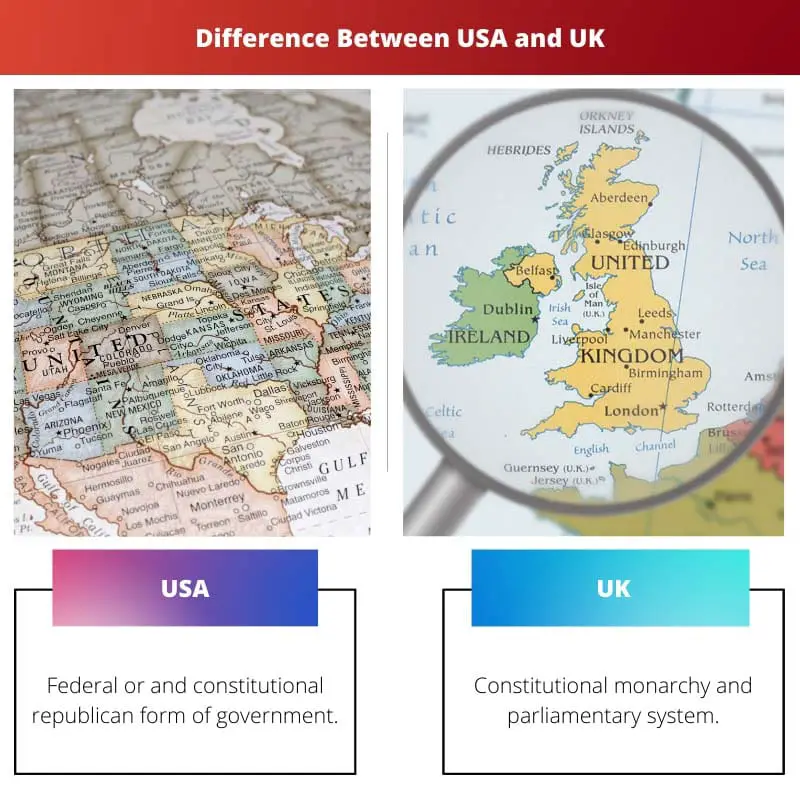 Differenza tra Stati Uniti e Regno Unito