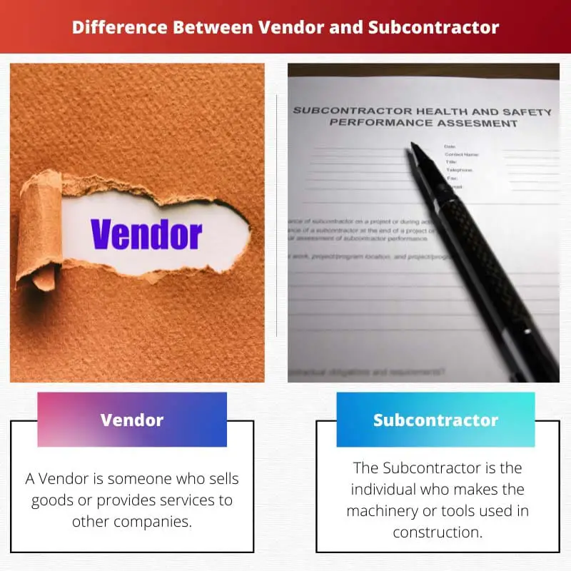 Razlika između dobavljača i podizvođača