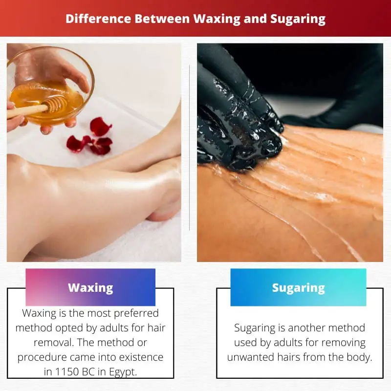 Difference Between Waxing and Sugaring