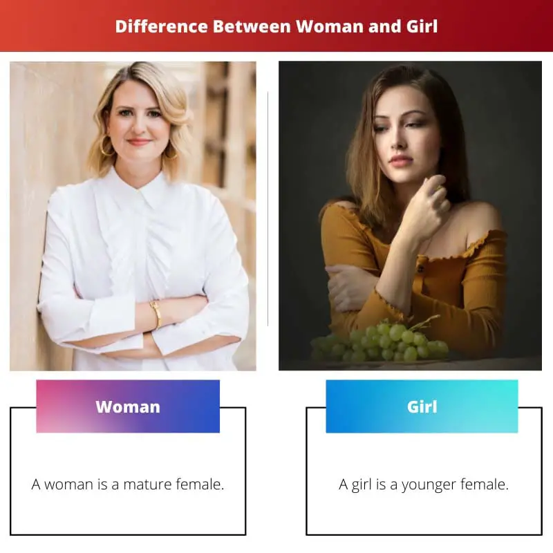 Difference Between Woman and Girl