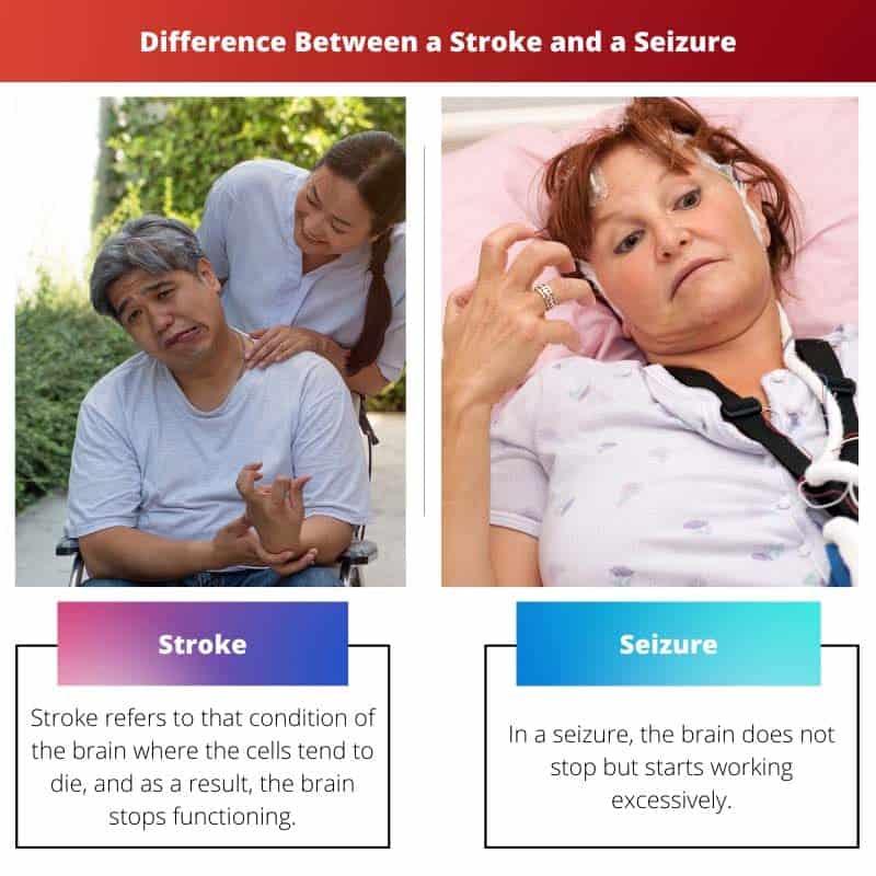 Razlika između moždanog udara i napadaja