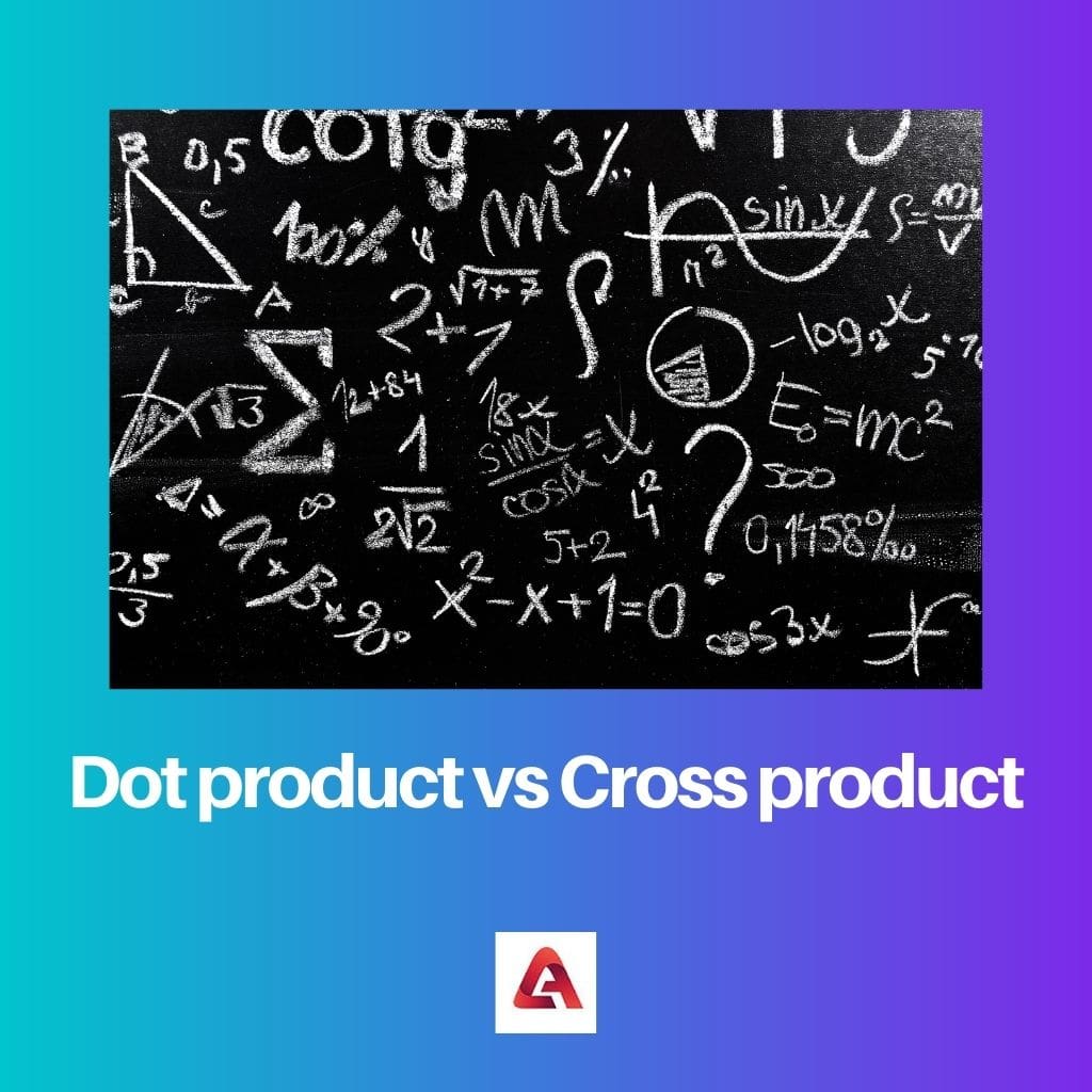 Dot product vs Cross product