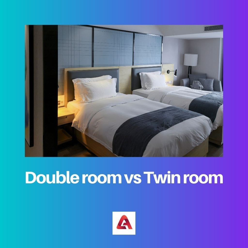 Tweepersoonskamer versus Tweepersoonskamer met XNUMX aparte bedden
